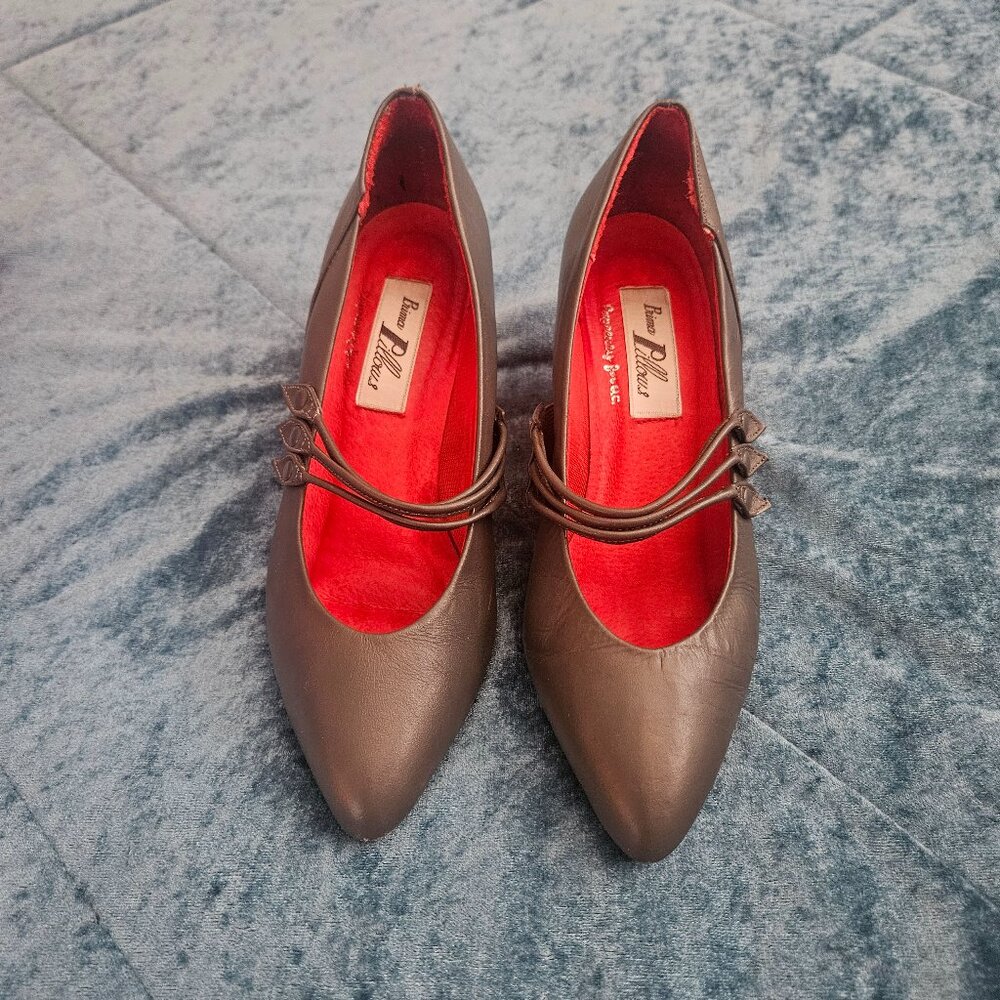 New In Box!! Vintage Prima Pillows Highheels Size 8 1/2 W/Extra Heel Top Pieces